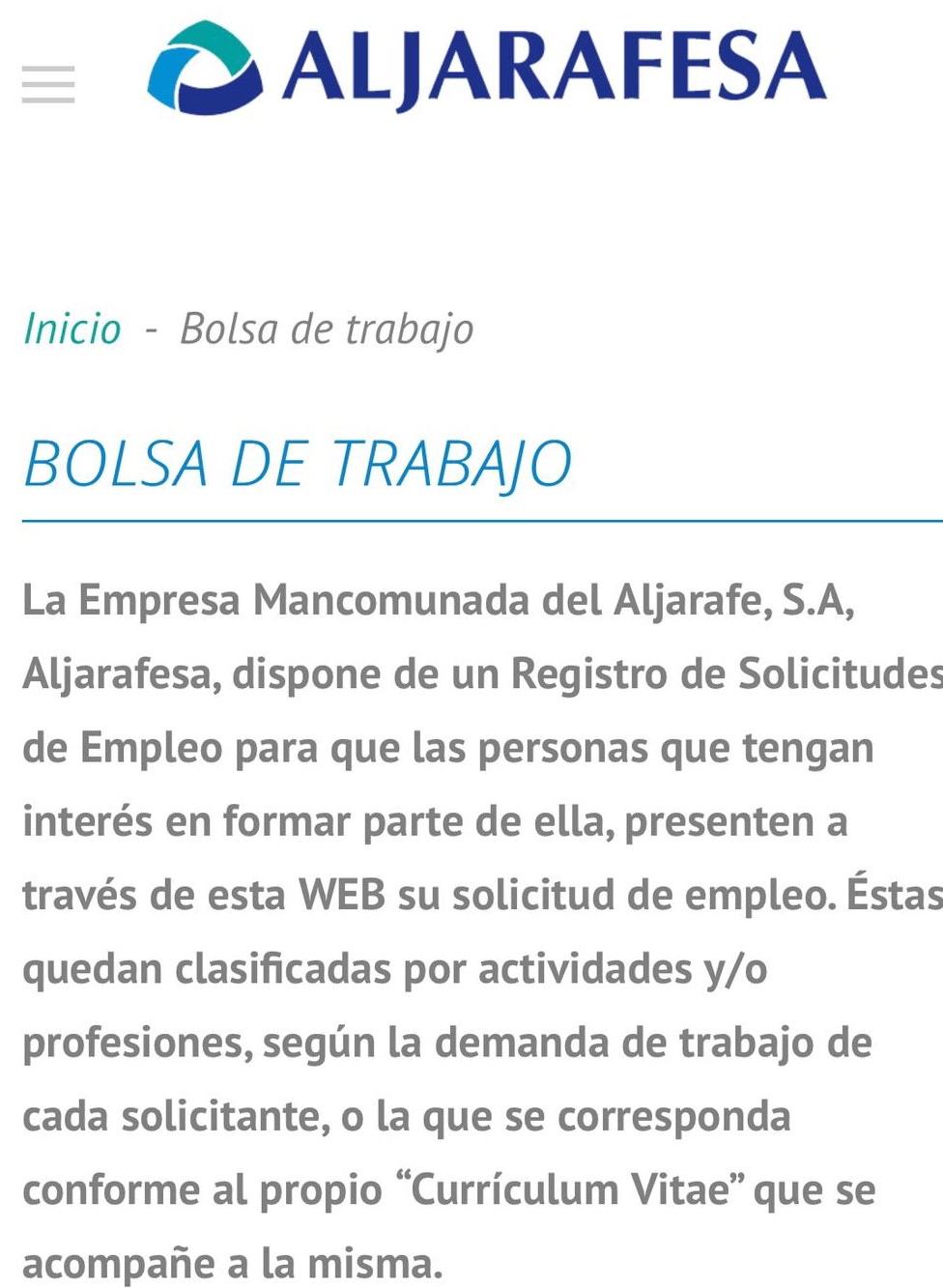 EMPLEO ALJARAFESA 2021