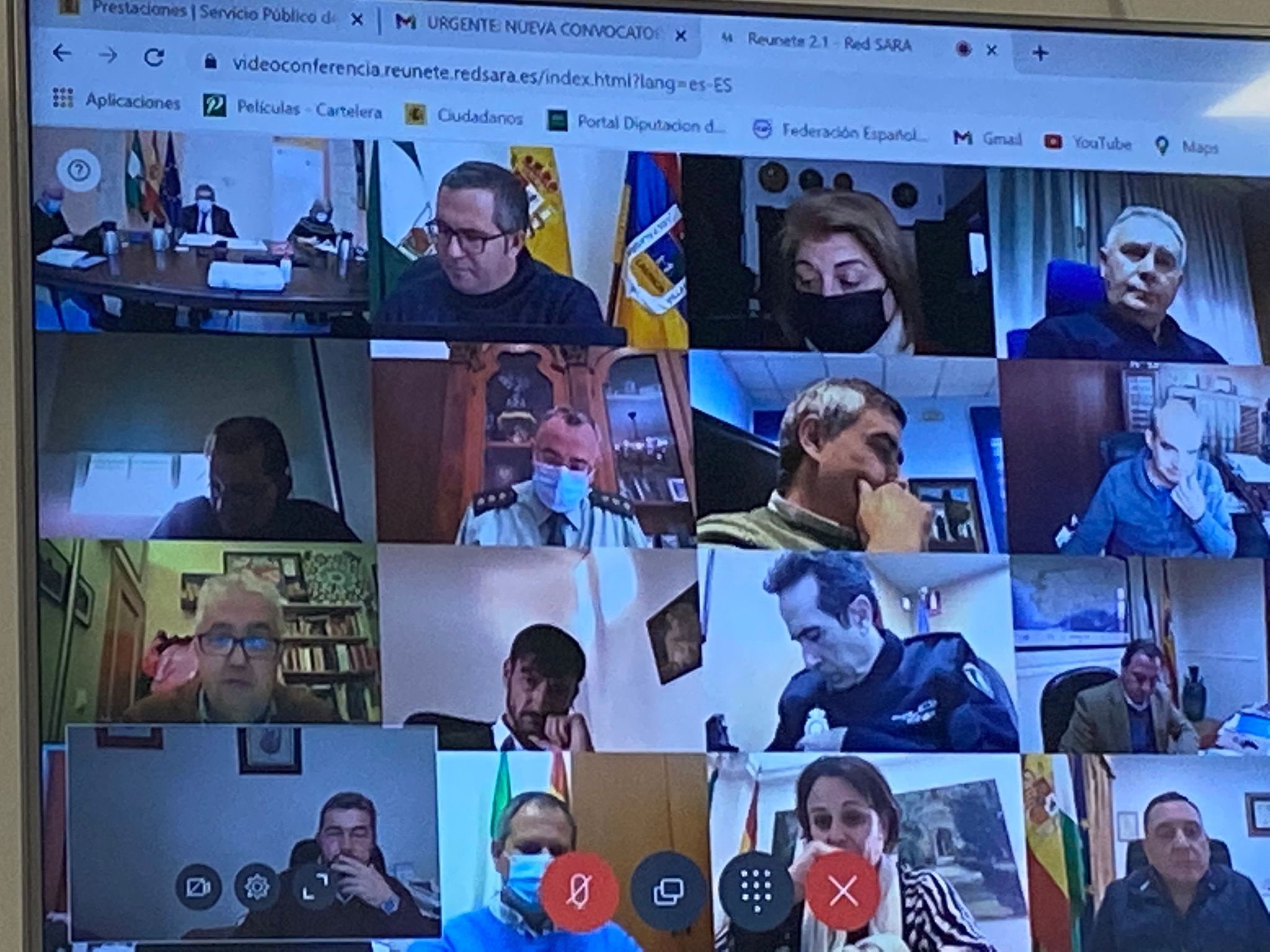 Reunión telemática