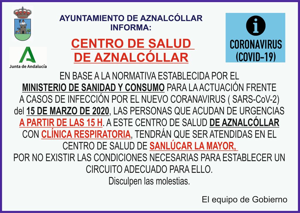 CENTRO DE SALUD DE AZNALCÓLLAR CLINICA RESPIRATORIA SANLUCAR LA MAYOR_1